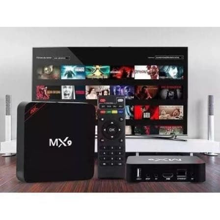 Next Generation MX9 64GB 5G TV Box with 1200+ Channels, including Sports