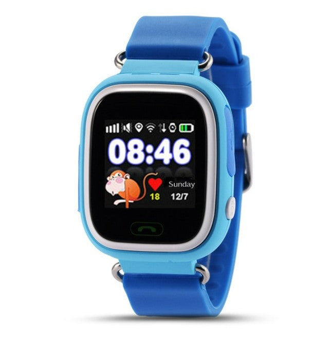 Q90 Smart Watch for Kids with SOS Alarm - Blue