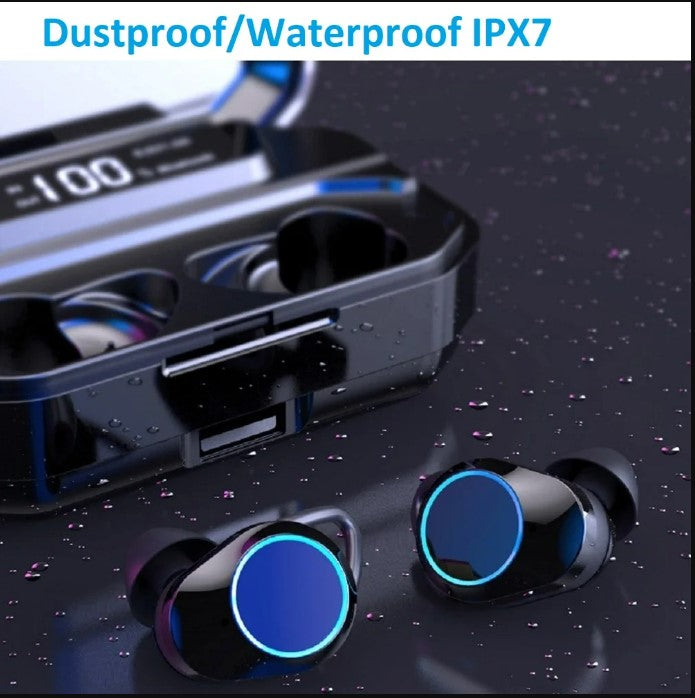TWS G02 Bluetooth Earphones V5.0 9D Stereo Music