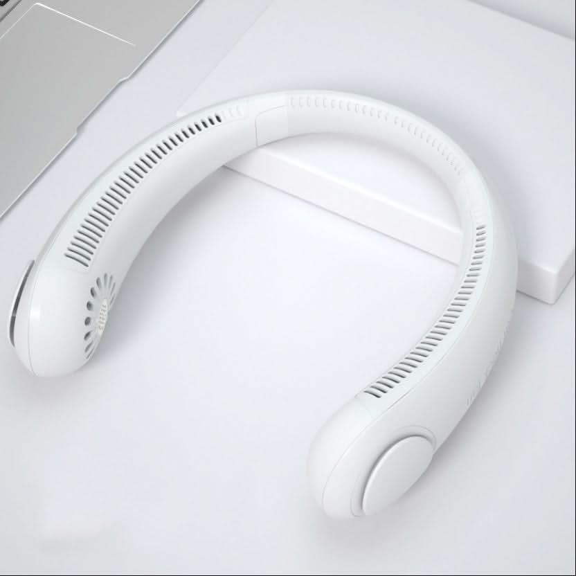 New Xiaomi Mini Wireless Neck Fan Portable - White