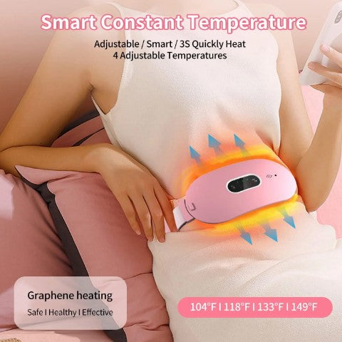 Menstrual Heating Pad - White