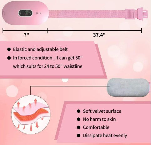Menstrual Heating Pad - White