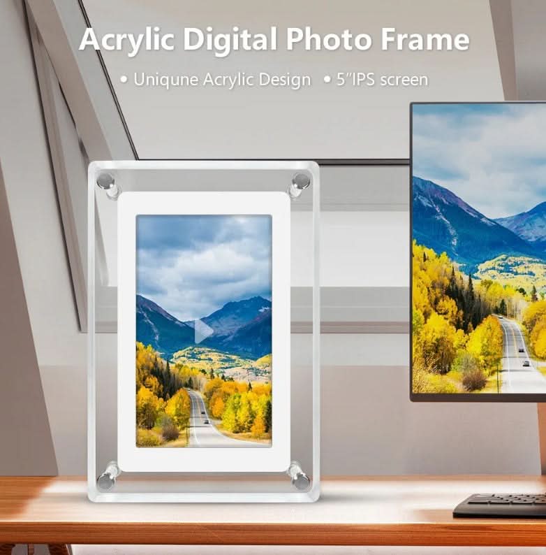 5 inch HD 1080p Digital Photo Frame Advertising Machine Video/Picture Display Player