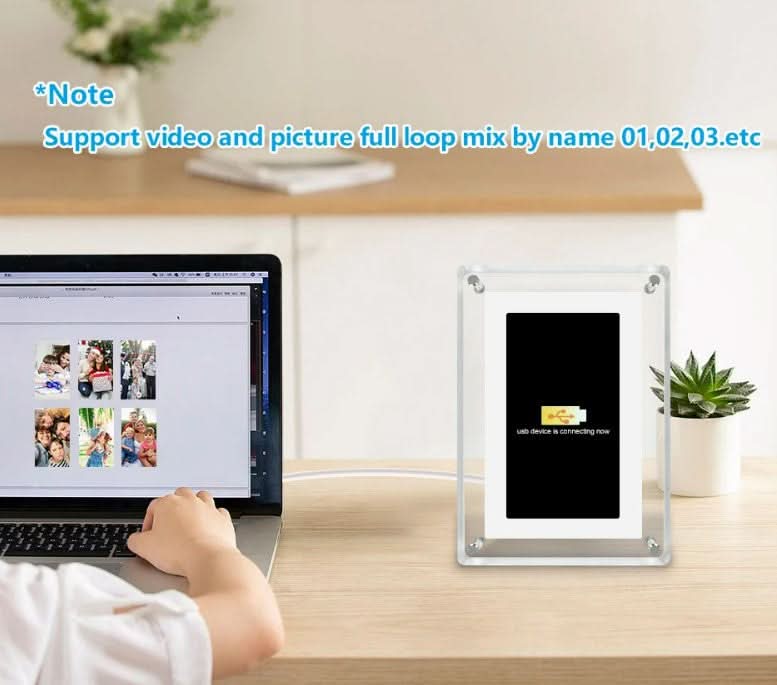 5 inch HD 1080p Digital Photo Frame Advertising Machine Video/Picture Display Player