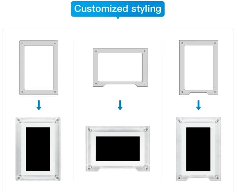 5 inch HD 1080p Digital Photo Frame Advertising Machine Video/Picture Display Player