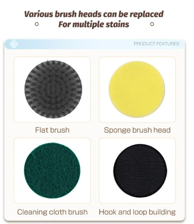 New Wireless Electric Cleaning Brush