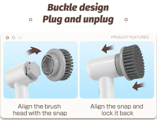 New Wireless Electric Cleaning Brush