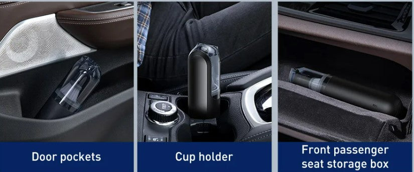 Baseus A1 Car Vacuum Cleaner 4000Pa Wireless Vacuum For Car Home Cleaning - Black
