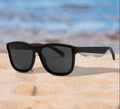 Smart Glasses - Semi-Open Bluetooth Glasses, music, call, voice control sports Sunglasses - Black