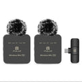 PULUZ Wireless Lavalier Microphone for Mobile Phone - 2 Type C